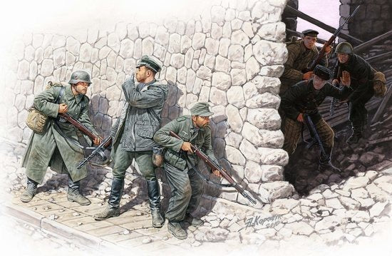 Master Box 3571 Who is that? German mountain troops and Soviet Marines (Spring 1943) 6 figures set 1/35 – Bild 2