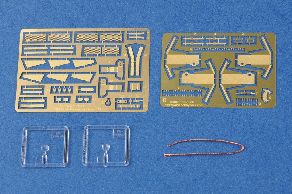 Hobby Boss 83852 Soviet T-28 Medium Tank Welded – imagen 9