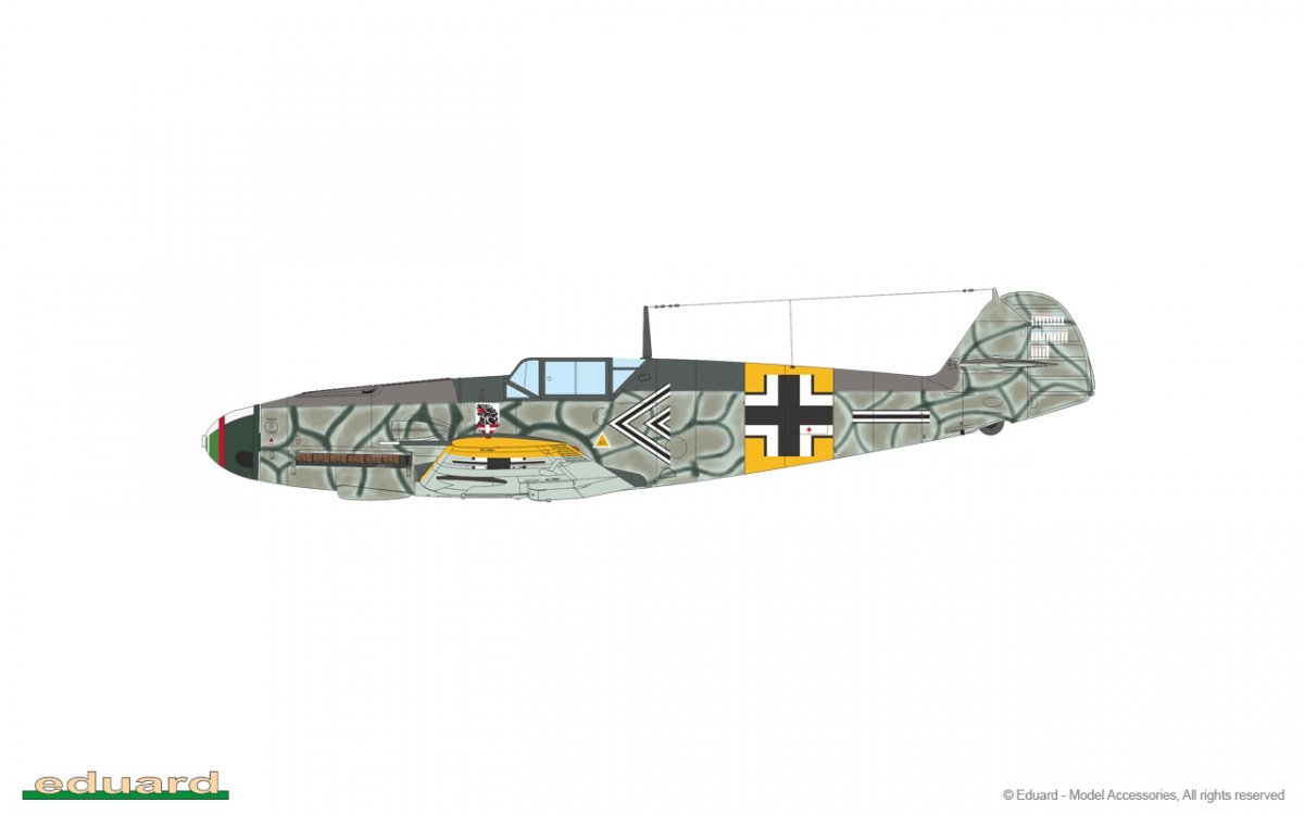 Eduard 70154 Bf 109F-2 ProfiPACK 1/72 – obrázek 9