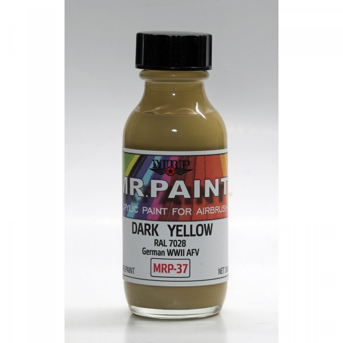 MR. Paint MRP-037 Dark Yellow RAL 7028 WWII German AFV 30ml – image 2