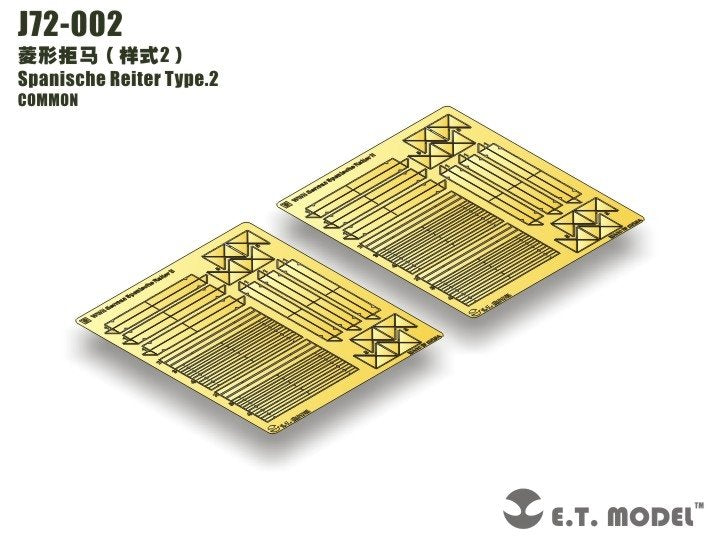 ET Model J72-002 Spanische Reiter Type.2 1/72