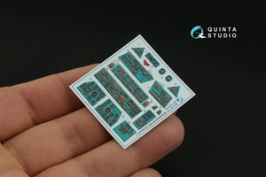 Quinta Studio QDS-48339 Mi-8MT 3D-Printed &amp;amp; colored Interior on decal paper (Zvezda) (Small version) 1/48 – obrázek 4