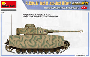 MiniArt 35333 Pz.Kpfw.IV Ausf. G Last/Ausf. H Early. NIBELUNGENWERK PRODUCED BY MAY-JUNE 1943. 2 IN 1 INTERIOR KIT 1/35 – image 8