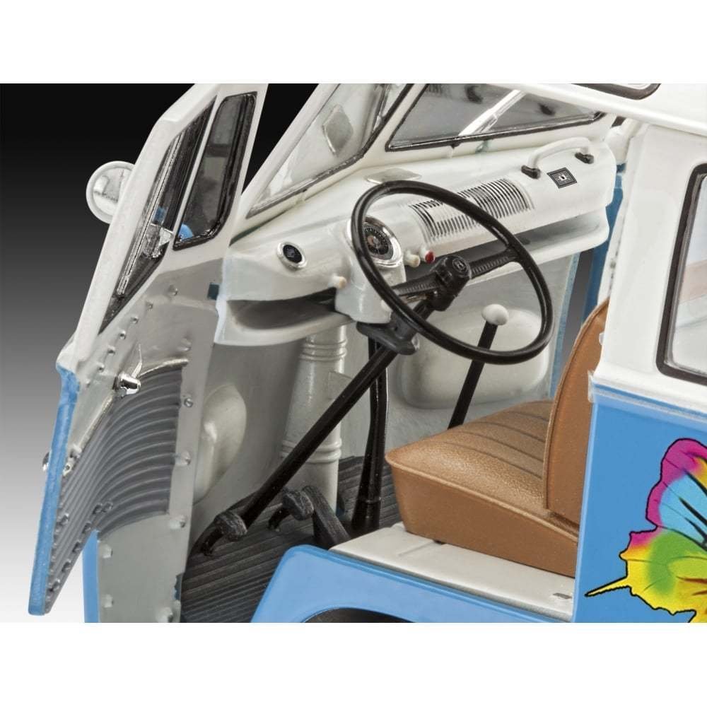Revell 07050 VW T1 Samba Bus Flower Power 1/24 – Bild 4