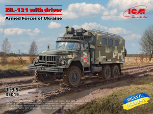 ICM 35019 ZIL-131 with driver Armed Forces of Ukraine 1/35 – imagen 2