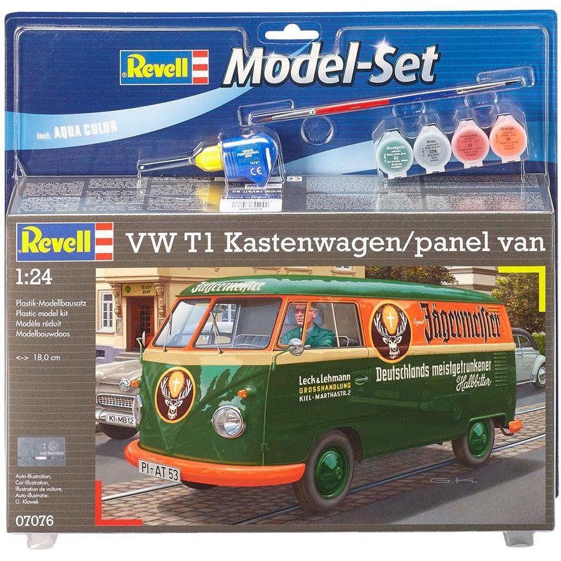 Revell 67076 VW T1 Kastenwagen Model Kit 1/24