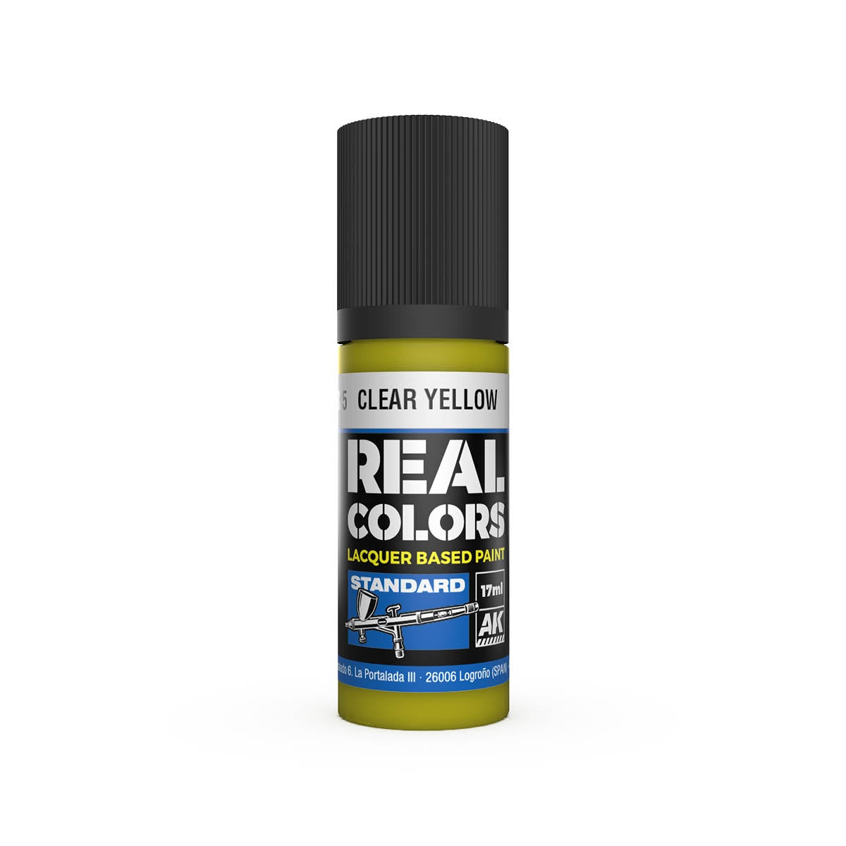 AK Interactive RC825 Jaune transparent 17 ml – image 2