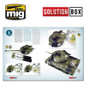 AMMO of Mig Jimenez 7700 WW II AMERICAN ETO SOLUTION BOX – obrázek 7