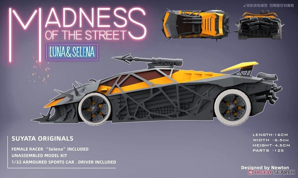 Suyata MS-001 Madness of the Street Luna &amp;amp; Selena 1/32 – obrázek 5