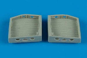 Aires 7253 P-40 wheel bays 1/72 Academy