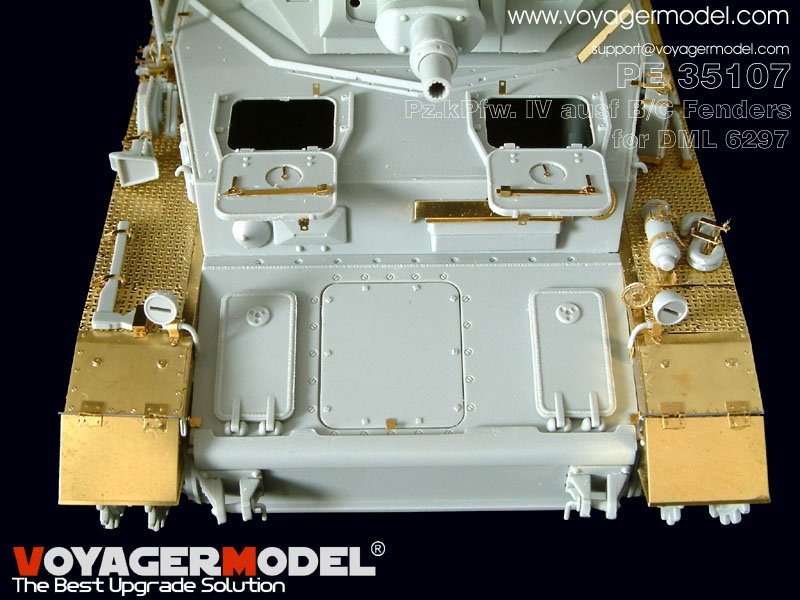 Voyager Model PE35107 Pz.kPfw. IV Ausf B/C (For DRAGON 6297) 1/35 – image 2