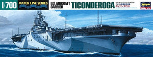 Hasegawa WL710 USS Aircraft Carrier Ticonderoga (1/700)