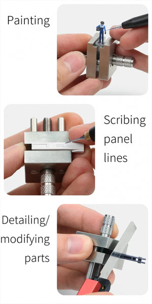 DSPIAE AT-MV Stainless Steel Precision Mini Vise/Vise – imagen 7