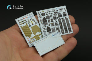 Quinta Studio QD32194 AV-8B Harrier II late 3D-Printed &amp;amp; colored Interior on decal paper (Trumpeter) 1/32 – immagine 4