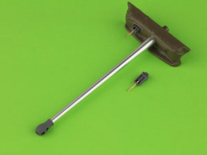 Master GM-35-047 A34 Comet - 77mm HV gun barrel &amp;amp; Besa MG barrels with resin mounts (for Tamiya kit) 1/35 – image 2