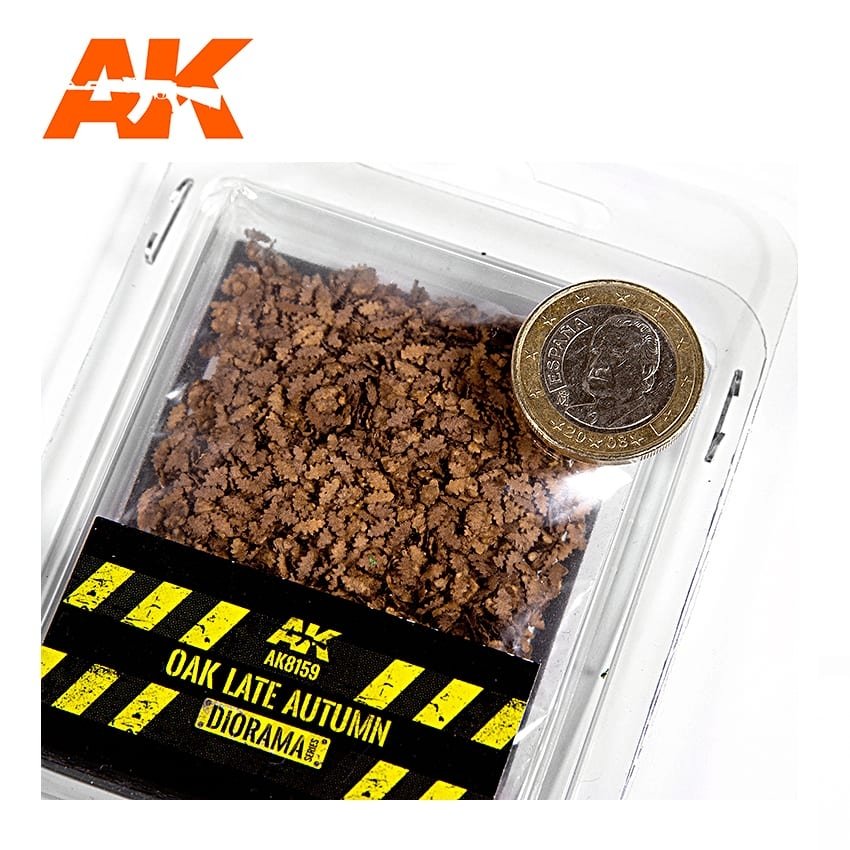 AK Interactive AK8159 OAK LATE AUTUMN LEAVES 75MM / 90MM 1/32 1/35 – Bild 2