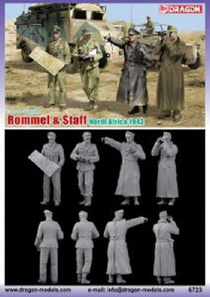 Dragon 6723 Rommel / État-major Afrique du Nord 1942 (1/35) – image 2