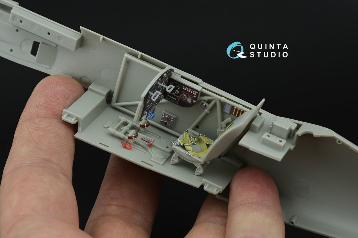 Quinta Studio QD+32241 MiG-3 3D-Printed &amp;amp; colored Interior on decal paper (Trumpeter) (with 3D-printed resin parts) 1/32 – image 10
