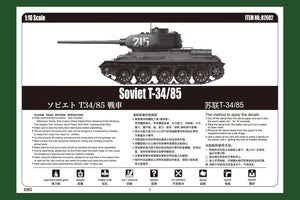 Hobby Boss 82602 Soviet T-34/85 1/16 – obrázek 3