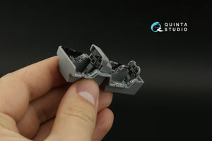 Quinta Studio QD48374 F/A-18F early 3D-Printed &amp;amp; colored Interior on decal paper (Hobby Boss) 1/48 – Bild 7