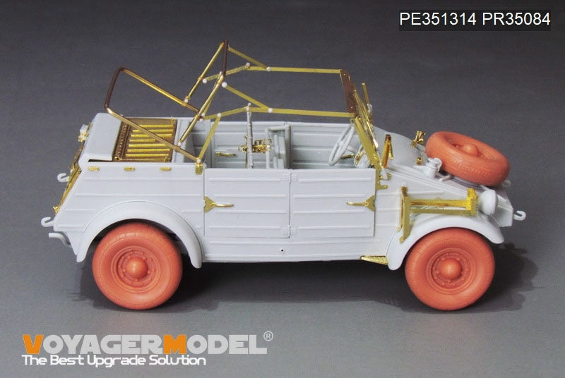 Voyager Model PE351314 WWII German Kubelwagen Type 82 Africa Troop Version Upgrade Set For MENG VS-015 1/35 – image 11