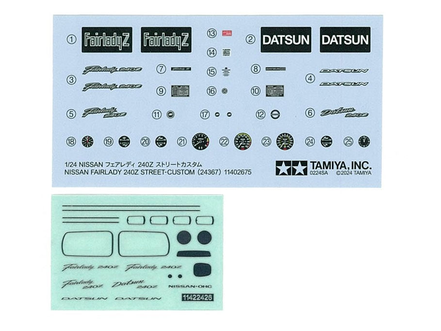 Tamiya 24367 Nissan Fairlady 240Z Street-Custom 1/24 – obrázek 12