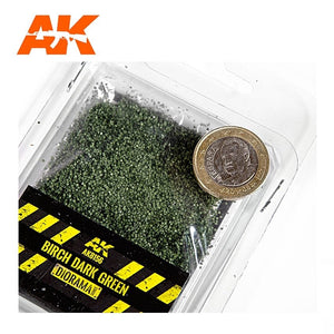AK Interactive AK8156 BIRCH DARK GREEN LEAVES 28MM 1/72 – image 2