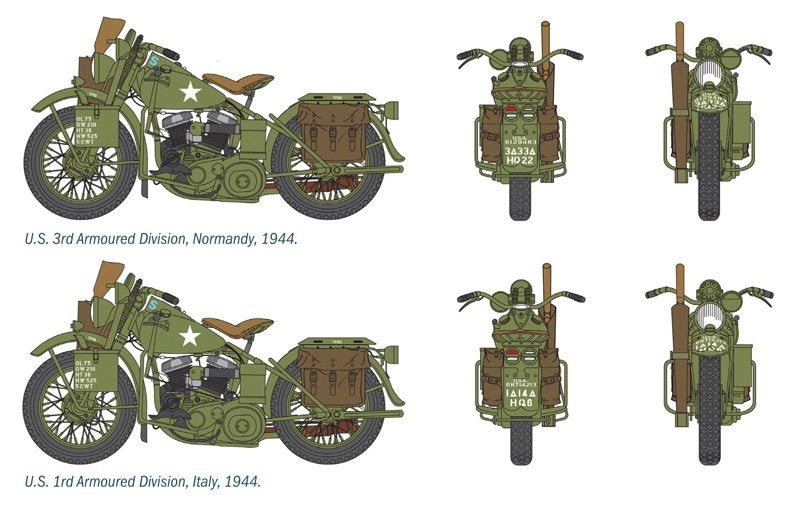 Italeri 0322 US MOTORCYCLES (1/35) – image 3