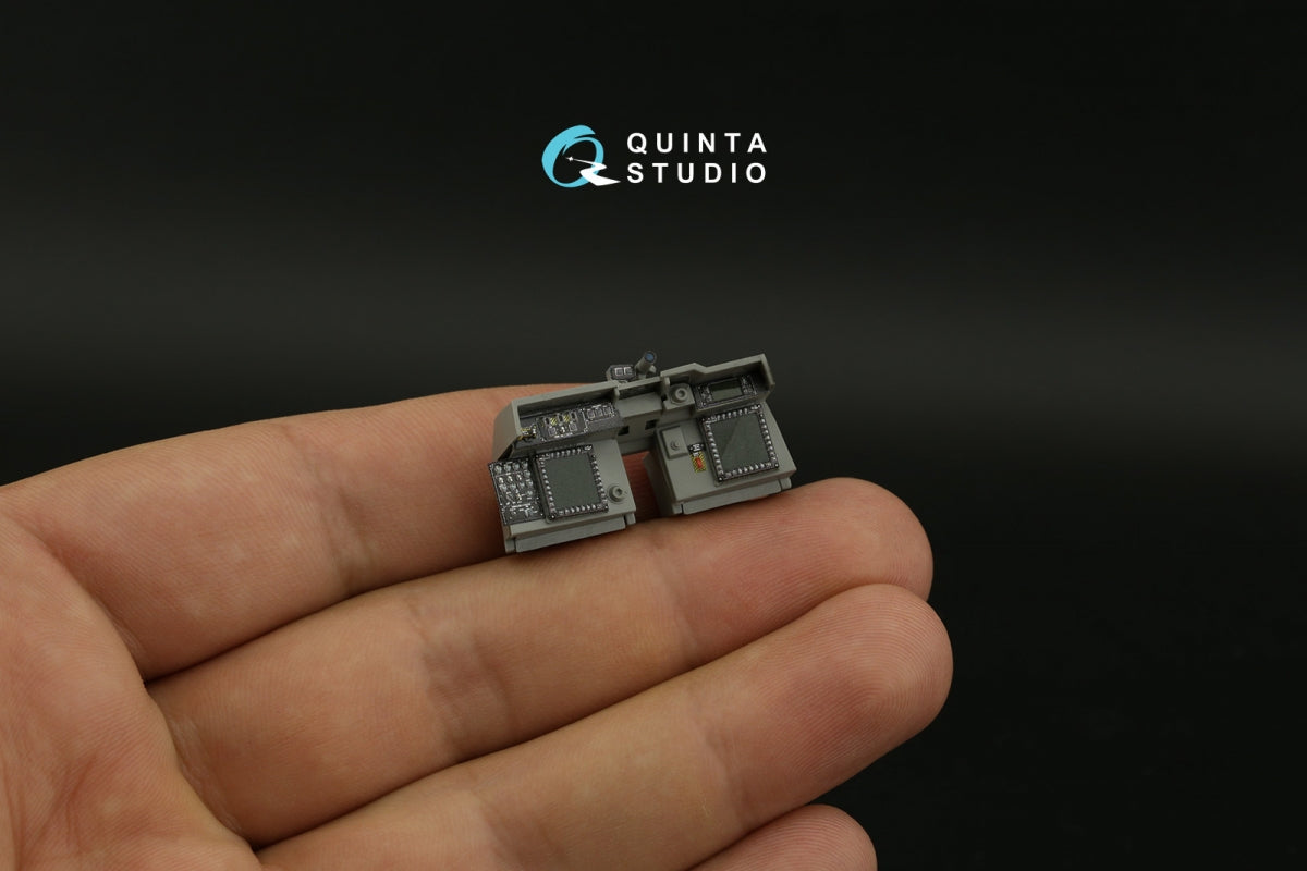 Quinta Studio QDS-35104 AH-64DI Saraf 3D-Printed &amp;amp; colored Interior on decal paper (Takom) (Small version) 1/35 – Bild 10