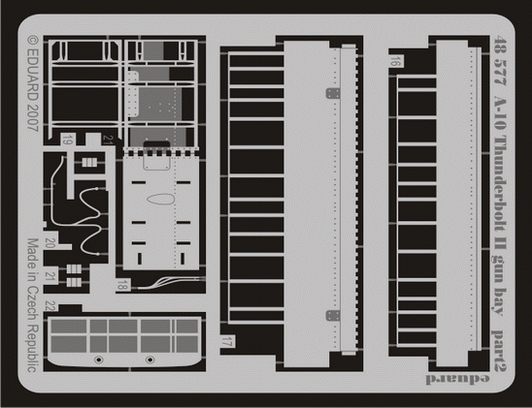 Eduard 48577 A-10 gun bay 1/48 (HOBBY BOSS) – Bild 2