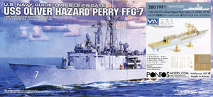 Pontos 36019F1 USS FFG Oliver Hazard Perry Class Long Hull Detail Up Set with Kit 1/350 – Bild 2