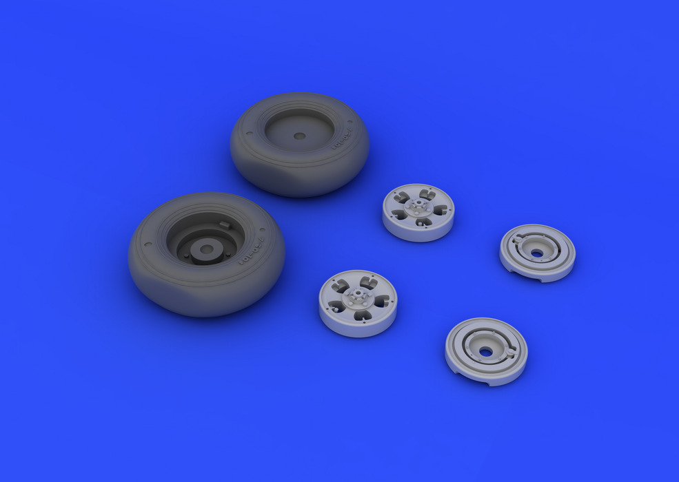 Eduard 632038 Spitfire Mk. I/II wheels 1/32 (Revell) – imagen 4