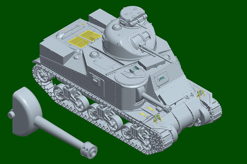 I Love Kit 63519 M3A5 Medium Tank 1/35 – imagen 16