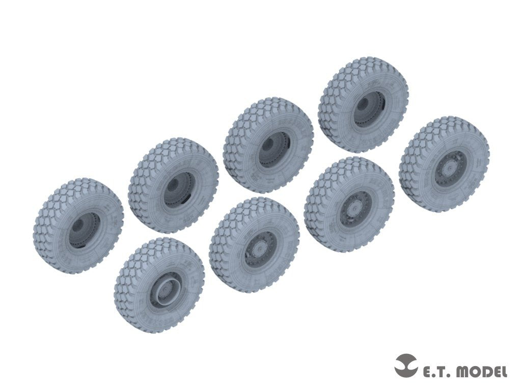ET Model P35-112 US ARMY M1296 &amp;quot;Dragoon&amp;quot; ICV Weighted Road Wheels (3D Printed) For AFV Club Kit 1/35