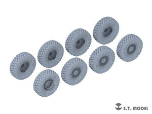 ET Model P35-112 US ARMY M1296 &amp;quot;Dragoon&amp;quot; ICV Weighted Road Wheels (3D Printed) For AFV Club Kit 1/35