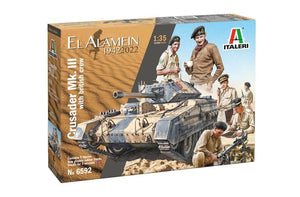 Italeri 6592 Crusader Mk. III with British Crew 1/35 – zdjęcie 2