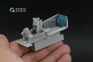 Quinta Studio QD48598 F-15A/F-15C Early/F-15J Early 3D-Printed &amp;amp; colored Interior on decal paper (Hasegawa) 1/48 – image 9