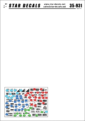 Star Decals 35-931 Paras américains au Vietnam 1/35  – image 2