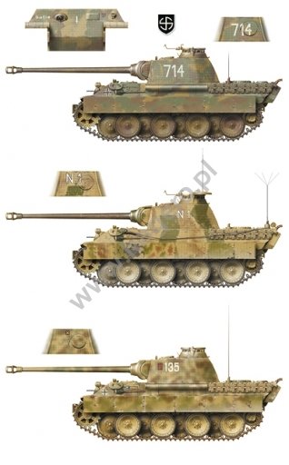 Kagero 15031 Pz.Kpfw. V Panther In Attack &amp;amp; Defense (decal) PL/EN – image 2
