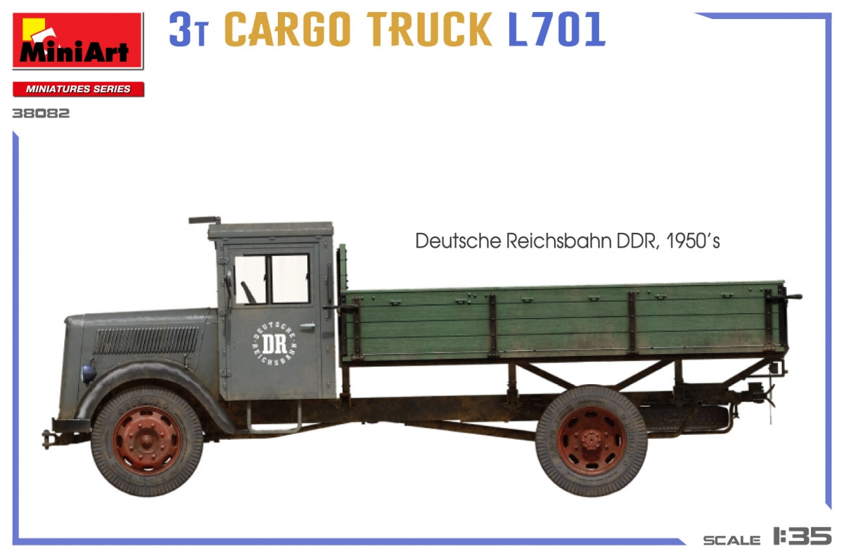MiniArt 38082 3T CARGO TRUCK L701 1/35 – image 5