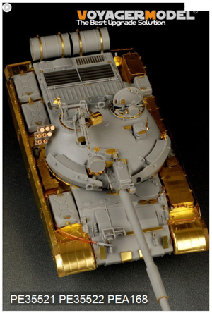 Maquette Voyager PE35521 Char moyen russe moderne T-62 Mod.1984 de base pour TRUMPETER 01554 1/35 – image 2