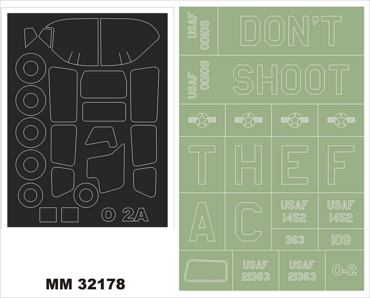 Montex MM32178 O-2A SKYMASTER RODEN 620 1/32