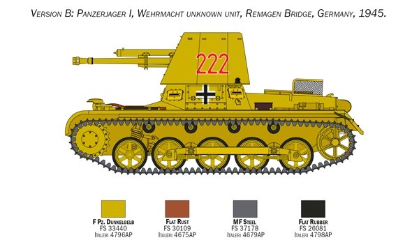 Italeri 6577 Panzerjäger I 1/35 – imagen 5