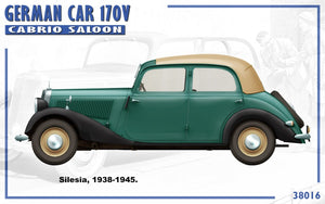 MiniArt 38016 GERMAN CAR 170V CONVERTIBLE SALOON 1/35 – imagen 8
