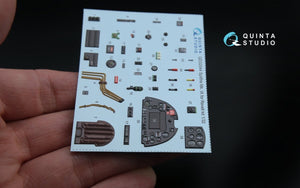 Quinta Studio QD32044 Spitfire Mk. IX 3D-Printed &amp;amp; colored Interior on decal paper (for Revell kit) 1/32 – Bild 4