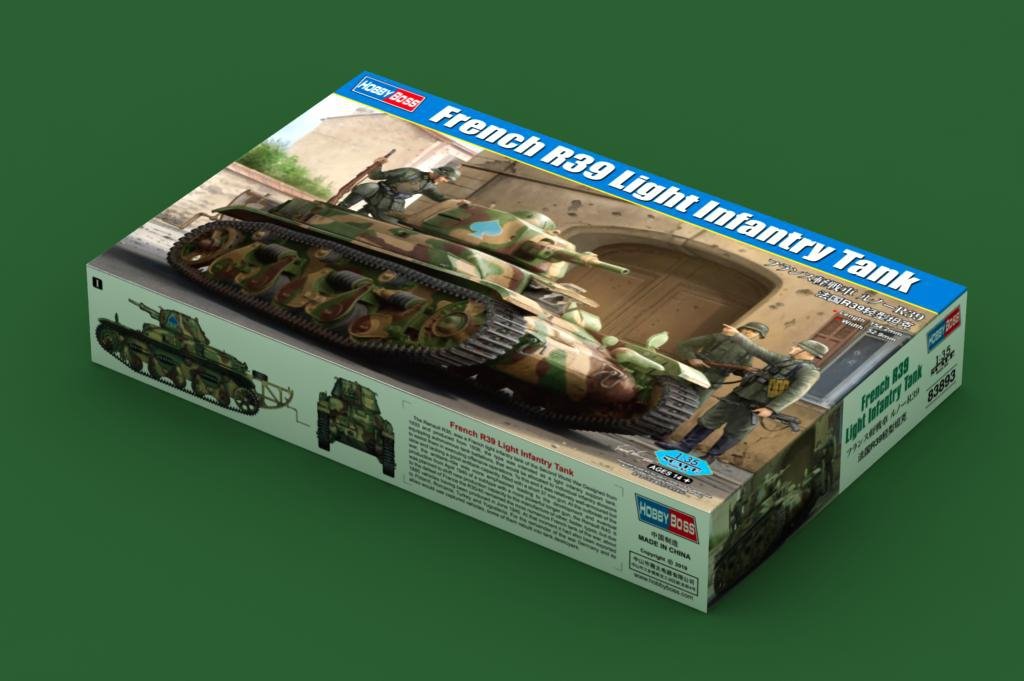 Hobby Boss 83893 French R39 Light Infantry Tank 1/35 – Bild 2