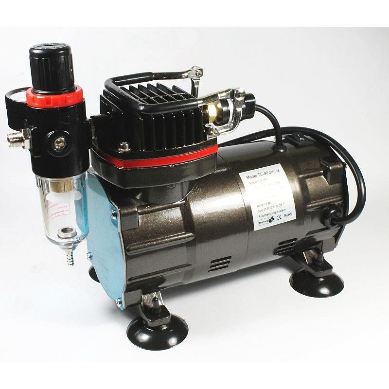 Amazing Art 19380 AA-802 Airbrush compressor Model 19380 - 4 bar