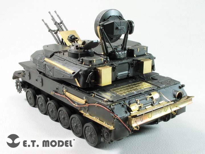 ET Model E35-252 Russian ZSU-23-4 Shilka Self-Propelled Anti-Aircraft Gun (For MENG TS-023) (1/35) – image 4