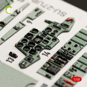 KELIK K48052 SU-27UB FLANKER INTERIOR 3D DECALS FOR GWH KIT 1/48 – Bild 5