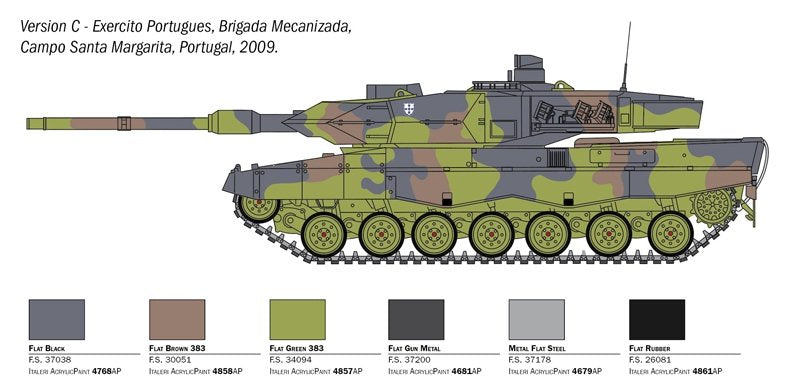 Italeri 6567 LEOPARD 2A6 1/35  – image 5